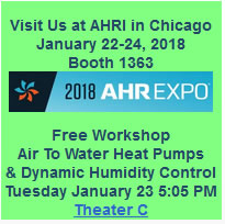 chiller air ahri cooled residential