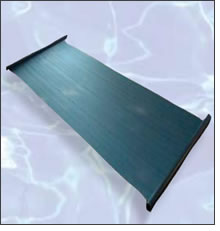 image of pool solar panel for solar swimming pool heating