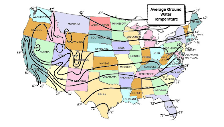United States Groundwater Map