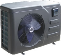 image od 48,000 BTU solar heat pump pool heater