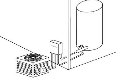 image of installed HotSpot heat  revovery unit