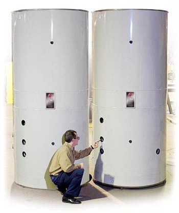 large hot water tanks