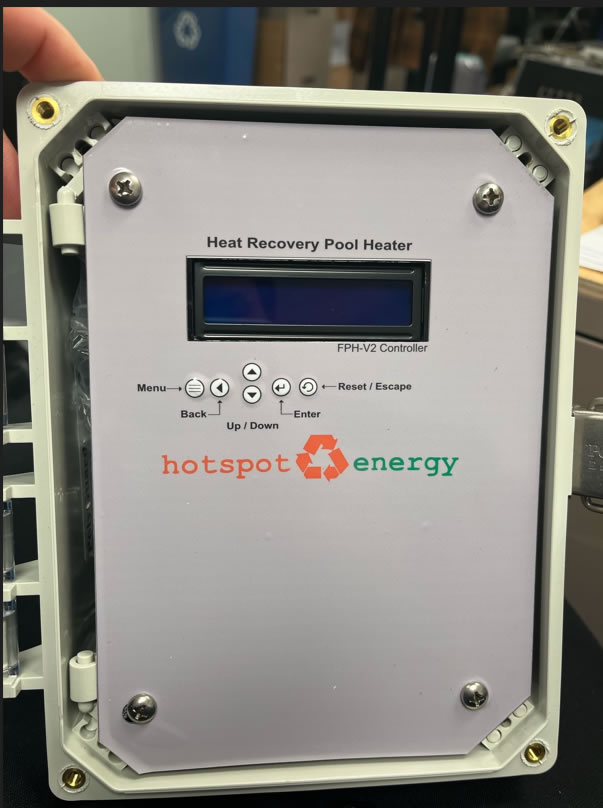 pool heat recovery controller